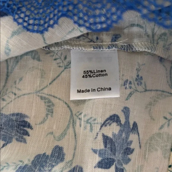 Tuckernuck Bluebird Melody Crawford Linen Blend Mini Dress XS New NWT - Picture 10 of 12